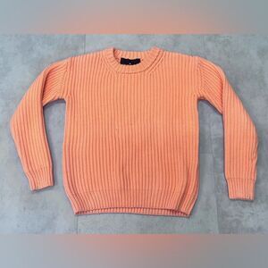 Designers Remix Sweater Womens XS-S Charlotte Eskildsen Chunky Knit‎ Coral